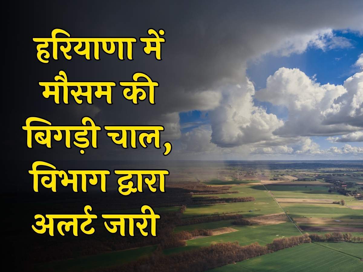 Haryana Weather Update: हरियाणा में 4 दिन फर्राटेदार बारिश का अलर्ट, बिजली गिरने का खतरा – मौसम की बिगड़ी चाल!