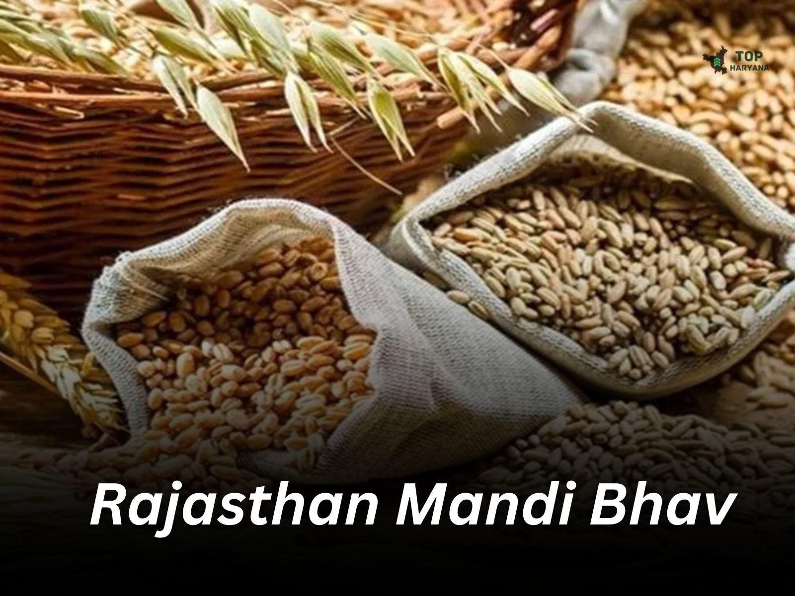 Rajasthan Mandi Bhav: फसलों के ताजा भाव जारी, चेक करें अनाज मंडियों के नए रेट 