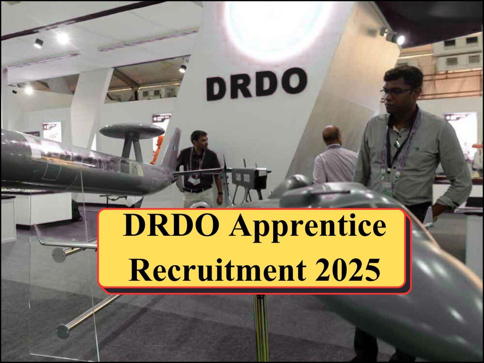 DRDO Apprentice Recruitment 2025