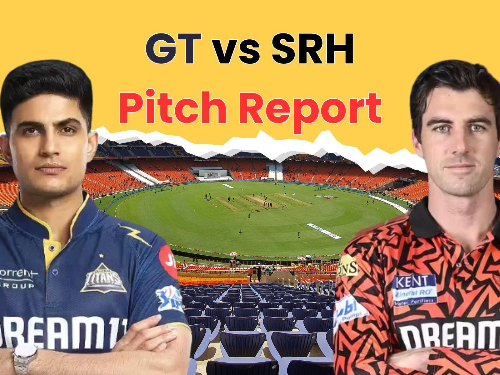 GT vs SRH Pitch Report