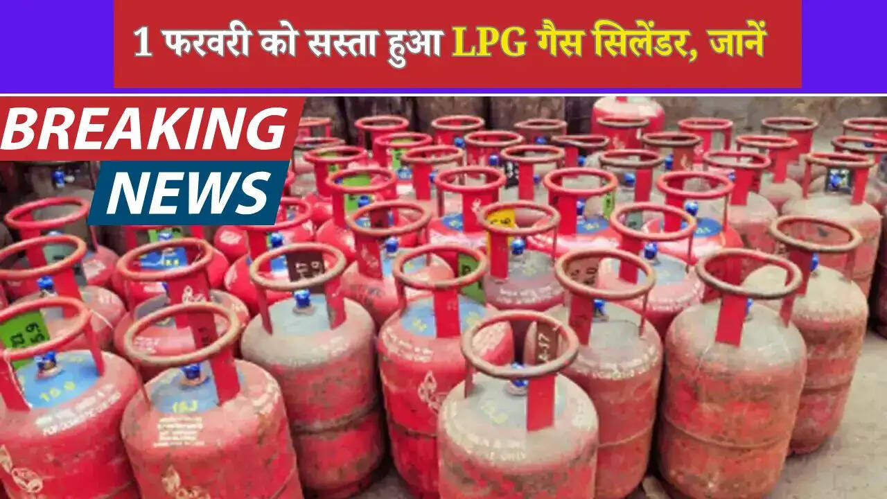 LPG price 2025: 1 फरवरी को सस्ता हुआ LPG गैस सिलेंडर, जानें