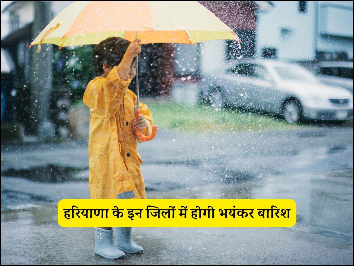 हरियाणा के इन जिलों में होगी भयंकर बारिश