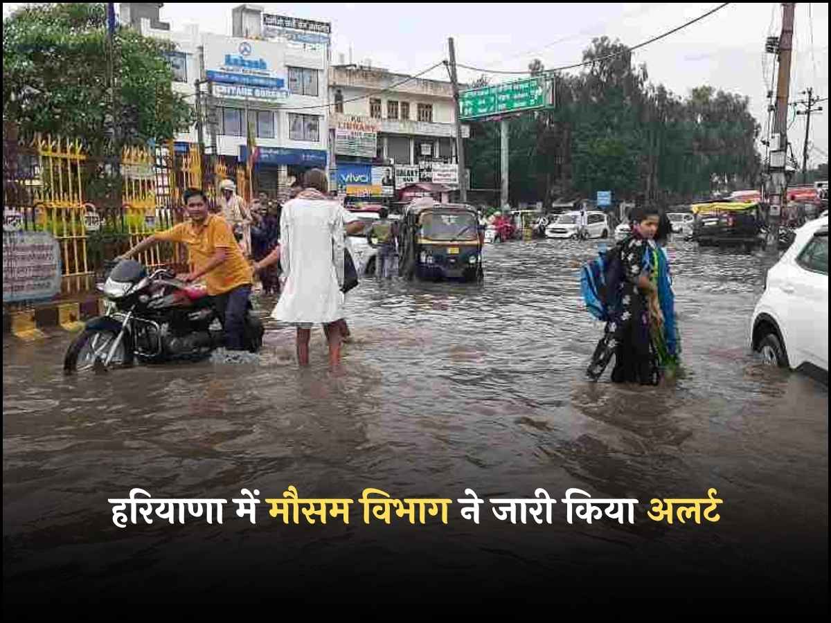 हरियाणा में मौसम विभाग ने जारी किया अलर्ट
