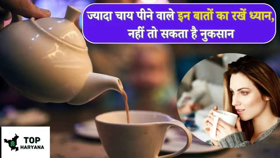 Tea Effects: ज्यादा चाय पीने वाले इन बातों का रखें ध्यान, नहीं तो सकता है नुकसान