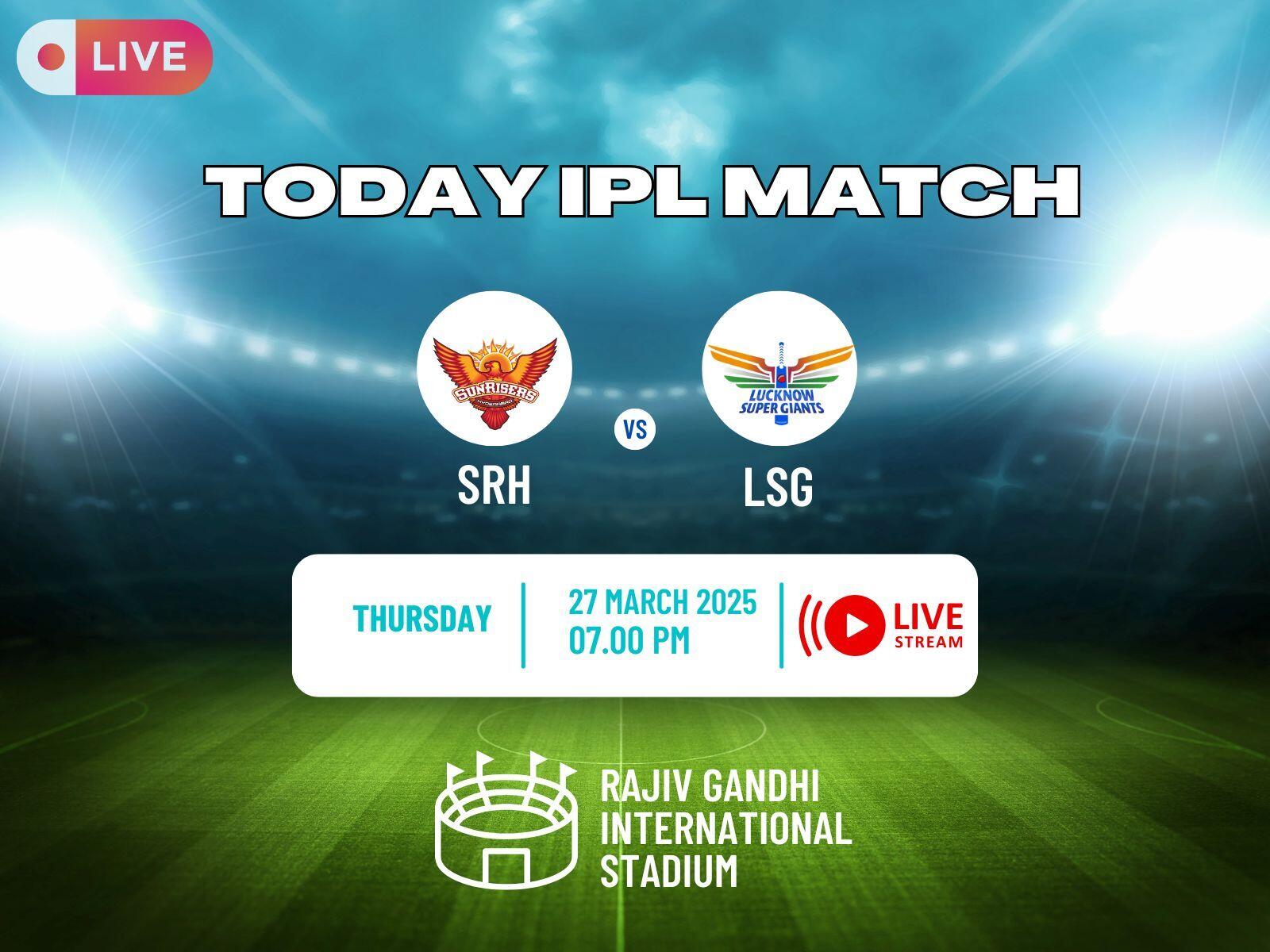 today ipl match