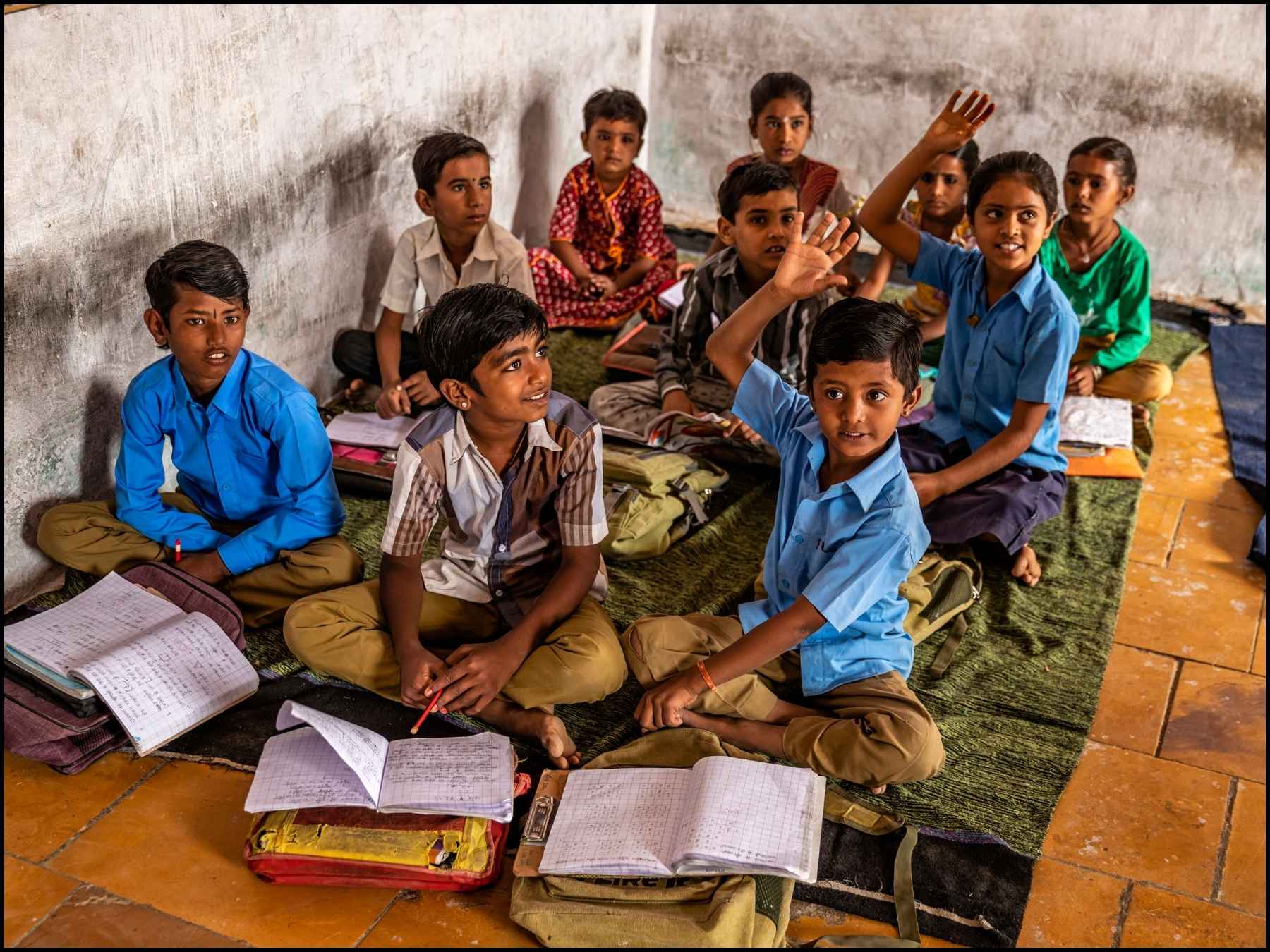 सरकारी स्कूल के बच्चों