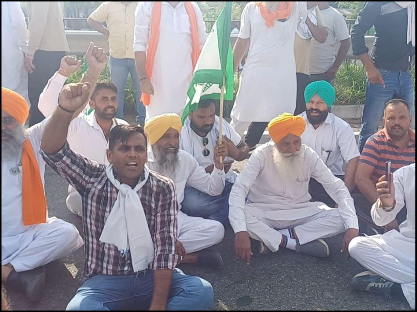 किसानों का प्रदर्शन