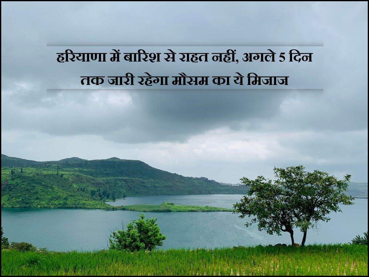हरियाणा में बारिश से राहत नहीं, अगले 5 दिन तक जारी रहेगा मौसम का ये मिजाज