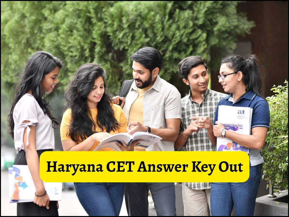 Haryana CET Answer Key Out