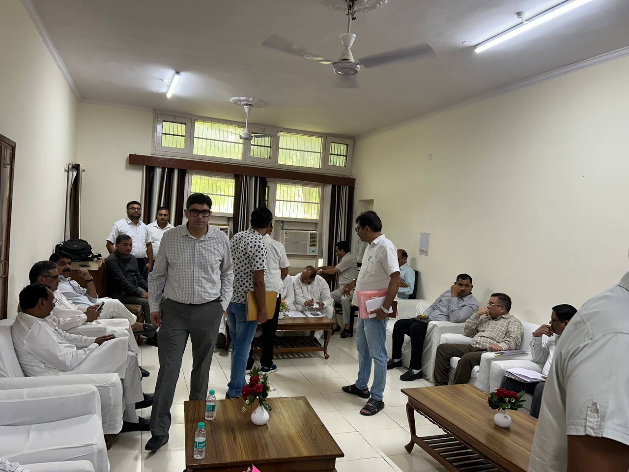 Haryana Vidhan sabha Committee Visit Adampur Update,  Former CM Bhajan Lal constituency bad state, MLA Chander Parkash